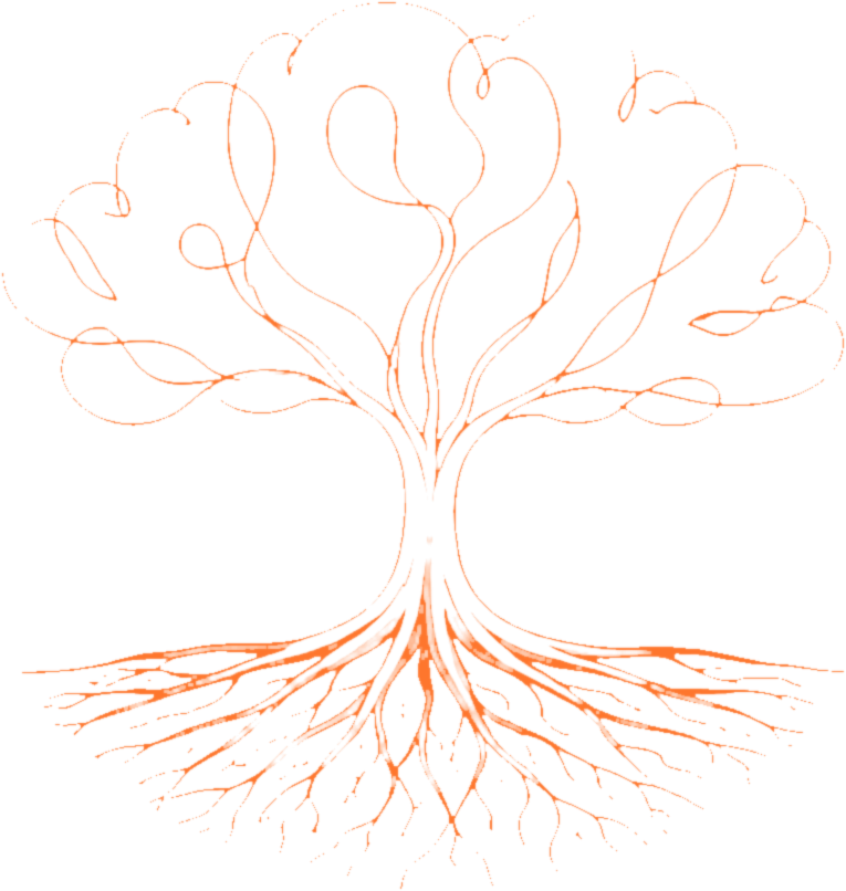 The HazelHeartwood tree: roots, trunk and crown
